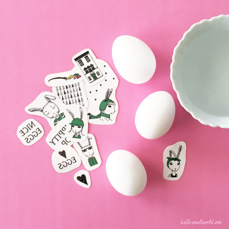 Temporary Tattoo Easter Eggs Blog