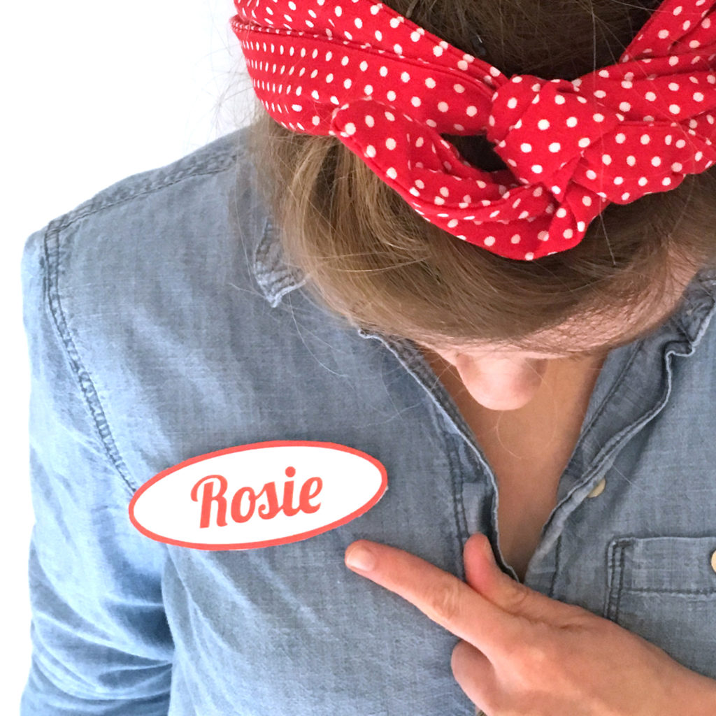 Last Minute DIY Halloween Costume | Rosie The Riveter | Blog