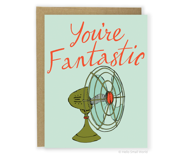 youre fantastic card