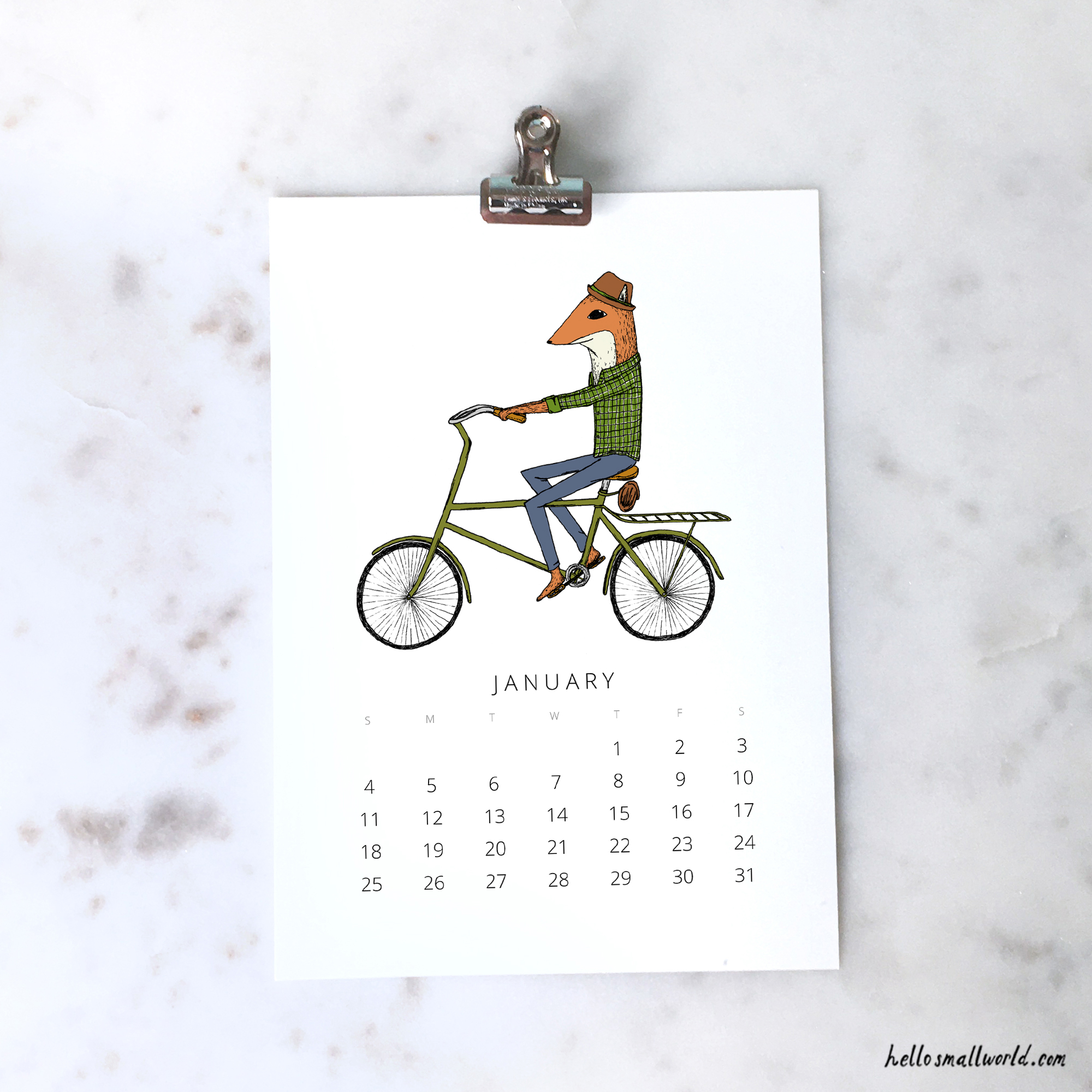 january 2026 calendar